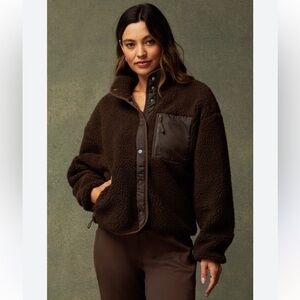 NWT RARE Fabletics Teddy Tahoe Sherpa Jacket S/6 SOLD OUT ONLINE